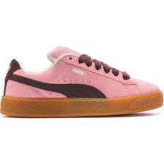 Children's Shoes Puma Suede XL Skate Big Kid's - Peach Smoothie/Chestnut Brown/Frosted Ivory