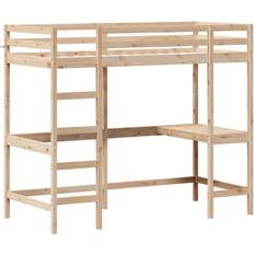 Betten vidaXL Bunk Bed with Desk 107.5x205.5cm