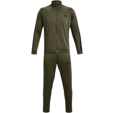 Herren - XS Jumpsuits & Overalls Under Armour Men's Rival Knit Tracksuit - Marine OD Green/Black