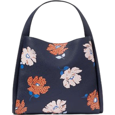 Kate Spade New York Knott Dotty Floral Embossed Medium Tote Bag - Parisian Navy Multi