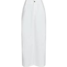 Neo Noir Frankie Denim Skirt - White