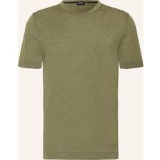 Herren - Leinen T-Shirts & Tanktops Joop! Herren T-Shirt grün Baumwolle-Leinen
