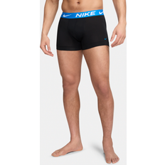 Nike Men Men's Underwear Nike Dri-FIT Essential Micro Men's Trunks 3-Pack in Black, KE1156-017