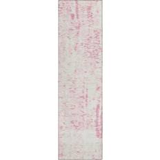 Addison Rugs Modern Abstract Chantille Pink 27x90"