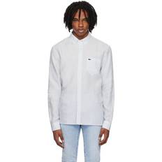 Lacoste White Shirts Lacoste Striped Shirt