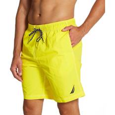 Yellow Swimming Trunks Nautica Men's Quick Dry Nylon 8" Swim Trunks Blazing Yellow