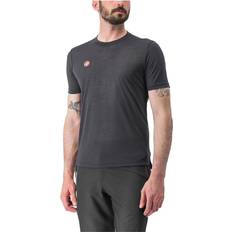 Castelli Men Tops Castelli Merino T-Shirt Men's Light Black