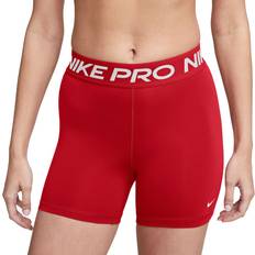 Nike Women's Pro 365 5" Shorts - University Red/White