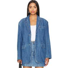 Cotton - Women Suits Bardot Abi Oversize Denim Blazer