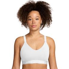 Nike Women's Indy Support Padded Adjustable Sports Bra, White