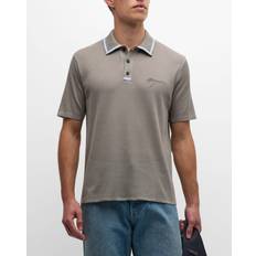 Ferragamo Men Tops Ferragamo Men Short sleeved polo shirt Grey