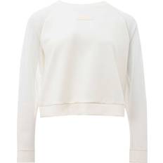 Armani Exchange White Sweaters Armani Exchange Elegant White Polyamide Sweater for Women