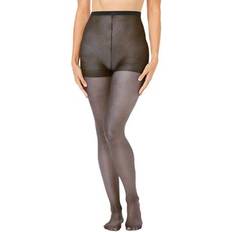 Pantyhose & Stay-Ups Catherines Plus Women's Daysheer Pantyhose in Off Black Size E
