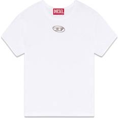 Diesel Cotton T-shirts & Tank Tops Diesel T Uncutie Long Od T-shirt - White