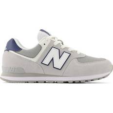 New Balance Little Kid's 574 - Brighton Grey with NB Navy