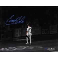 Sports Fan Products Fanatics Authentic Gerrit Cole New York Yankees Autographed 16" x 20" Tip Cap Spotlight Photograph Signed in Blue Limited Edition of