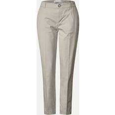 Beige - Damen Bekleidung Street One Chinohose, Größe 40/28