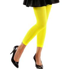 Gule - L Tights Widmann Damen strumpfhosen neon gelb stretchhose leggings 80er jahre leggings 70den Regular