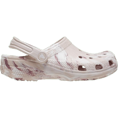 Damen - Rosa Pantoletten Crocs Classic Marbled Clog - Quartz/Multi