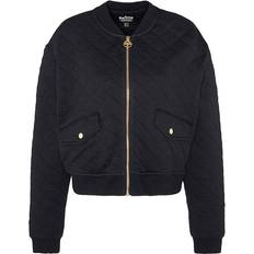 Barbour International Alicia Quilted Bomber Jacket - Black