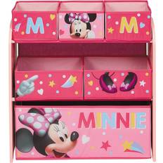 Disney Minnie Mouse Toy Organiser with 6 Storage Bins