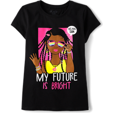 The Children's Place Kid's Future Is Bright Graphic Tee - Black (3047934_01)