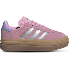 Adidas Junior Gazelle Bold - True Pink/Silver Metallic/Light Purple