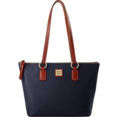 Dooney & Bourke Pebble Grain Small Wren Zip Tote - Midnight Blue