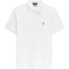 Bekleidung Polo Ralph Lauren Slim Fit Soft Touch Polo Shirt - White