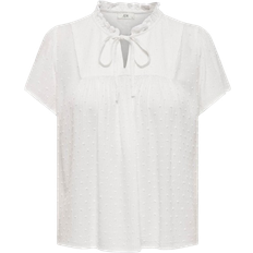 Only L Klær Only Loose Fitted Top - White/Cloud Dancer