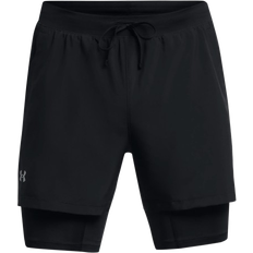 Schlitz Shorts Under Armour Men's Launch 2-in-1 5" Shorts - Black