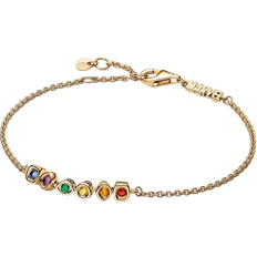 Pandora Marvel The Avengers Infinity Stones Chain Bracelet - Gold/Multicolour