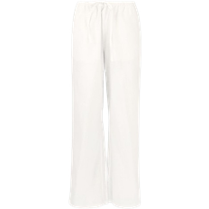 Hvite - XL Bukser Gina Tricot Blend Trousers - White