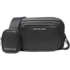 Michael Kors Cooper Pebbled Leather Camera Bag - Black