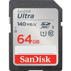 SDHC Speichermedium SanDisk Ultra SDHC Class 10 UHS-I U1 V10 140MB/s 64GB