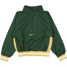 Nike Big Kid's Repel Long-Sleeve 1/2-Zip Jacket - Fir/Saturn Gold/Saturn Gold (FN8318-323)