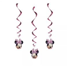 Unique Swirls Minnie Mouse Forever Pink 3-pack