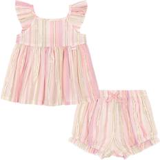 Juicy Couture Baby Stripe Tunic & Bloomer Set - Pink Multi