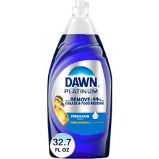 Kitchen Cleaners Dawn Platinum Dishwashing Liquid Dish Soap Fresh Rain Scent 32.7fl oz