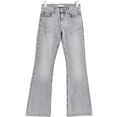 Bukser & Shorts Gina Tricot Low Waist Bootcut Jeans - Light Grey