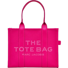 Marc Jacobs The Leather Large Tote Bag - Hot Pink