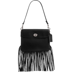 Coach 1964 Fringe Bag - Silver/Black