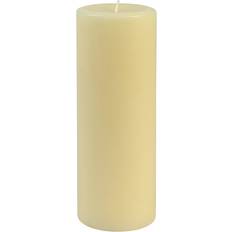 Jeco Pillar Ivory Candle 8" 4pcs