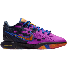 Basketball Shoes Nike LeBron XXI SE GS - Hyper Violet/Obsidian/University Gold/Hyper Royal