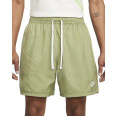 Nike Men's Sportswear Sport Essentials Woven Lined Flow Shorts - Alligator/White