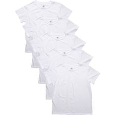 Organic/Recycled Materials Children's Clothing Hanes Boy's EcoSmart Crewneck Undershirt 5-pack - White