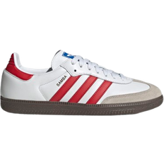 Adidas Girls Sneakers Adidas Junior Samba OG - White/Collegiate Burgundy/Gum