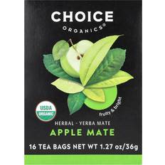 Choice Organics Herbal Yerba Mate Tea Apple Mate 16 1