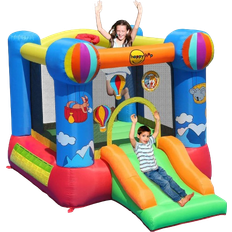 Happyhop Hot Air Balloon Slide & Hoop Bouncer