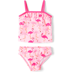 Swimsuits Children's Clothing The Children's Place Kid's Flamingo Ruffle Tankini Swimsuit - Cameo (3046285-K6)